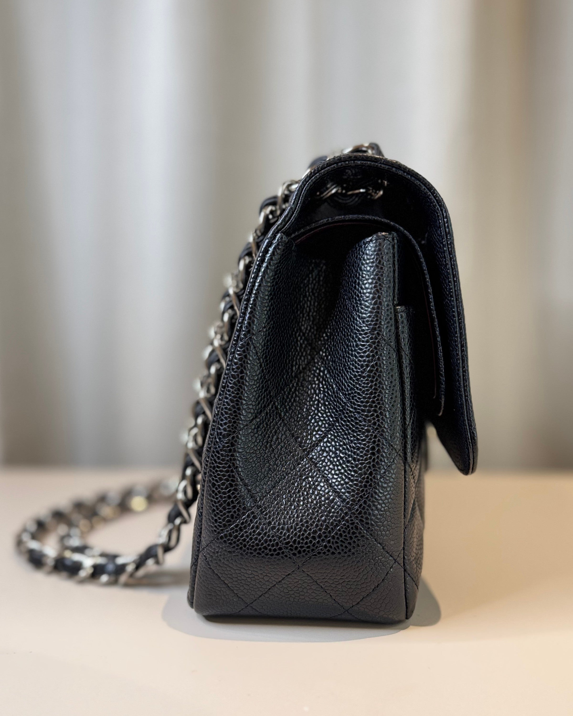 Chanel Jumbo Classic Double Flap Bag Caviar
