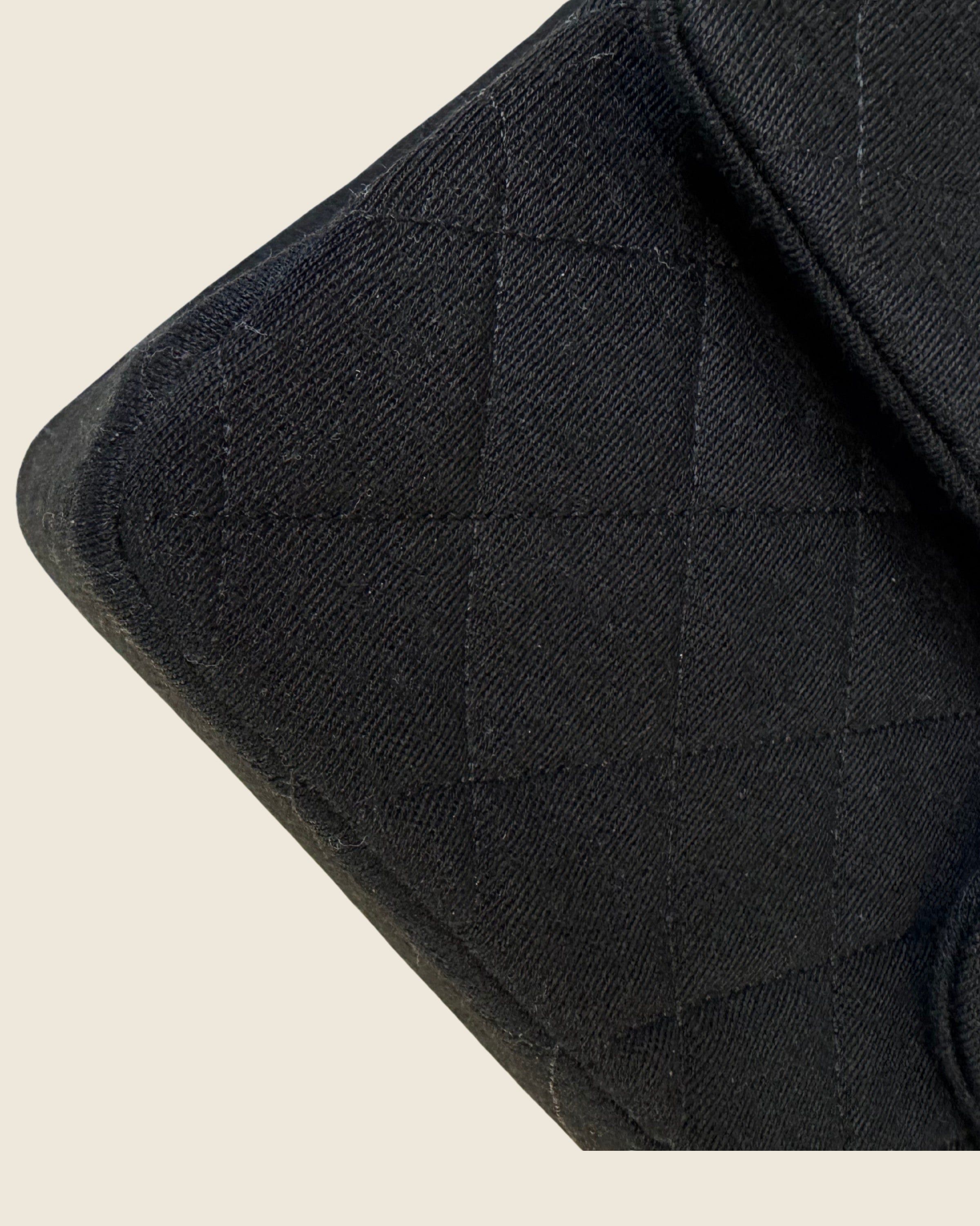 Chanel Classic Double Flap Bag Fabric Medium