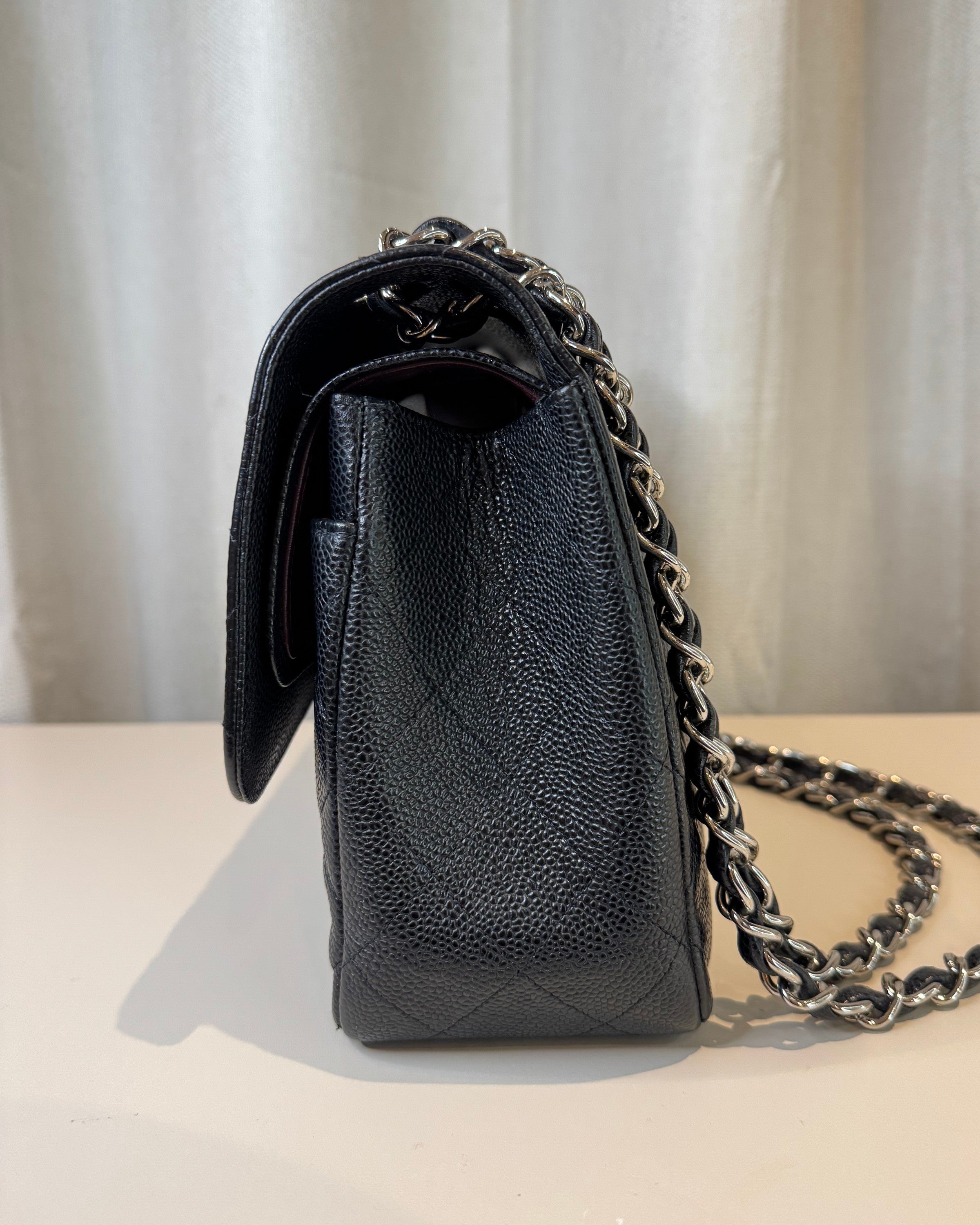 Chanel Jumbo Classic Double Flap Bag Caviar