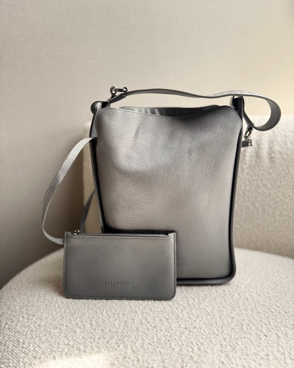 Balenciaga - 2.0 North - South Tote Bag Grijs - Preloved Pieces