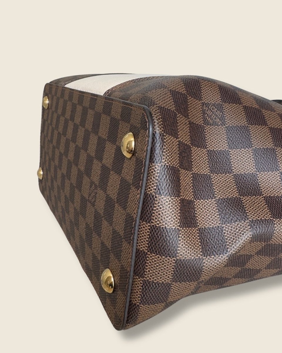 Louis Vuitton - Jersey Tote bag Damier Ebene Crème - Preloved Pieces