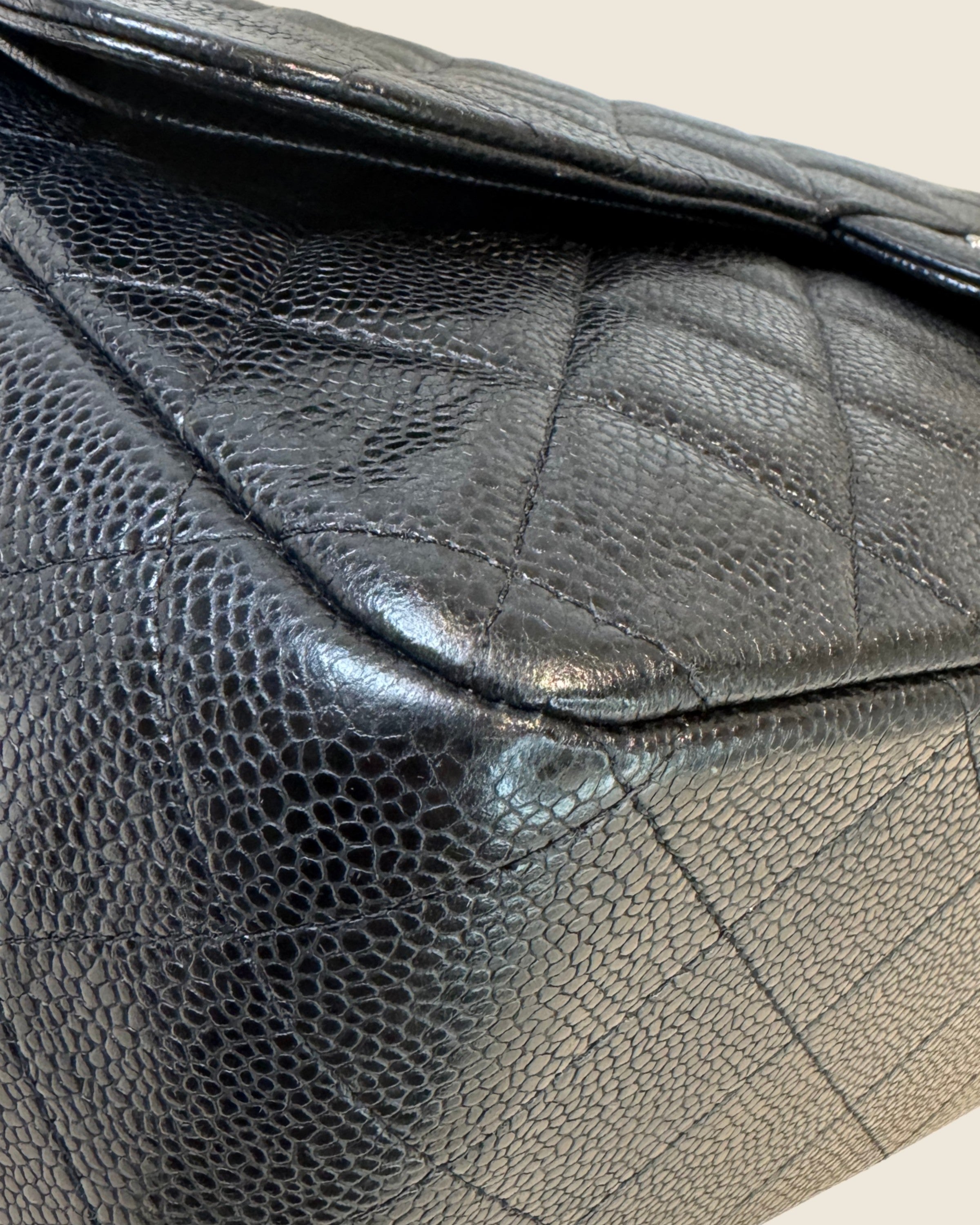 Chanel Jumbo Classic Double Flap Bag Caviar