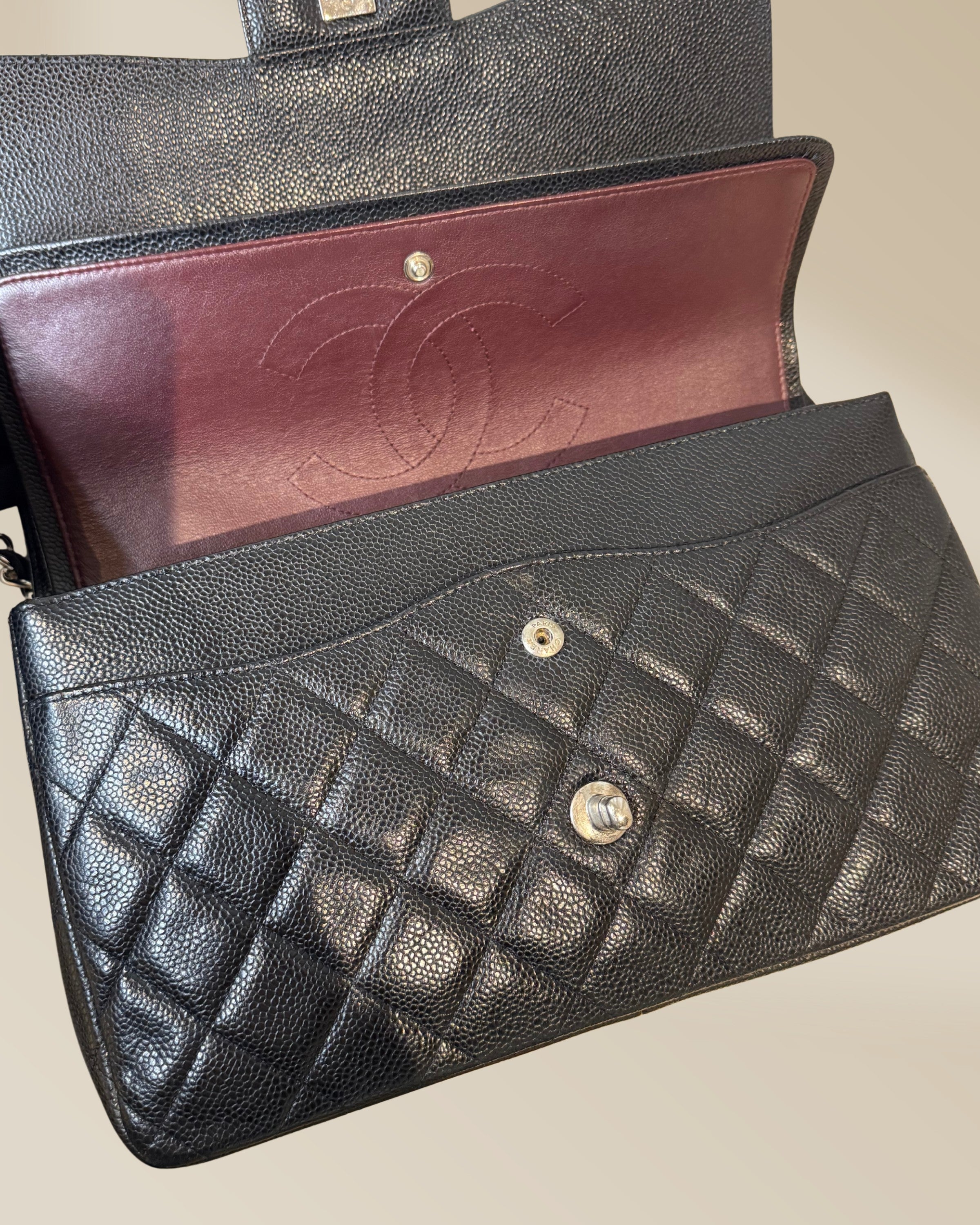 Chanel Jumbo Classic Double Flap Bag Caviar