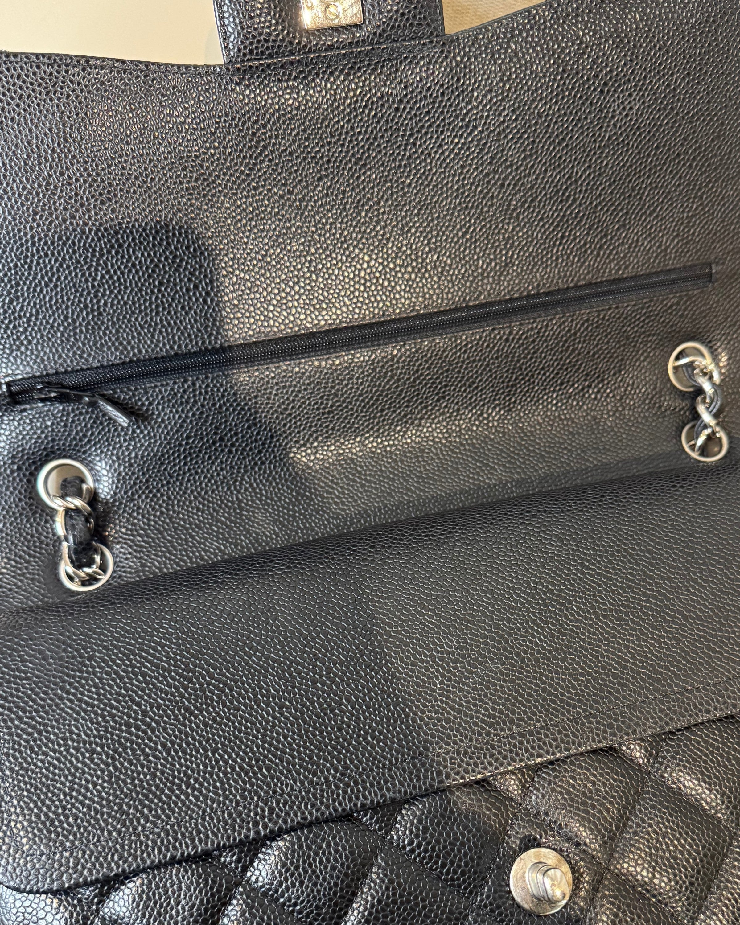 Chanel Jumbo Classic Double Flap Bag Caviar