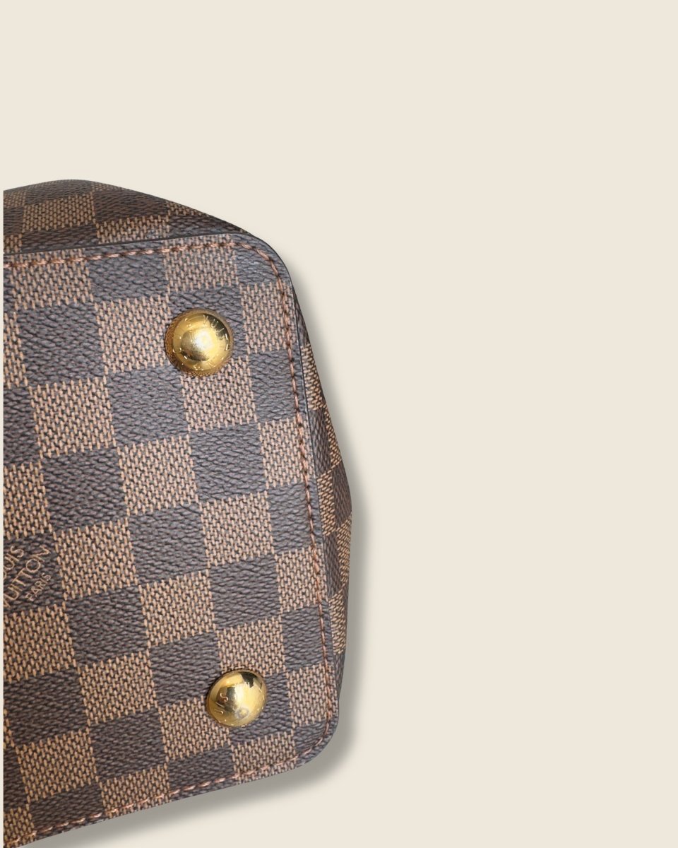 Louis Vuitton - Jersey Tote bag Damier Ebene Crème - Preloved Pieces