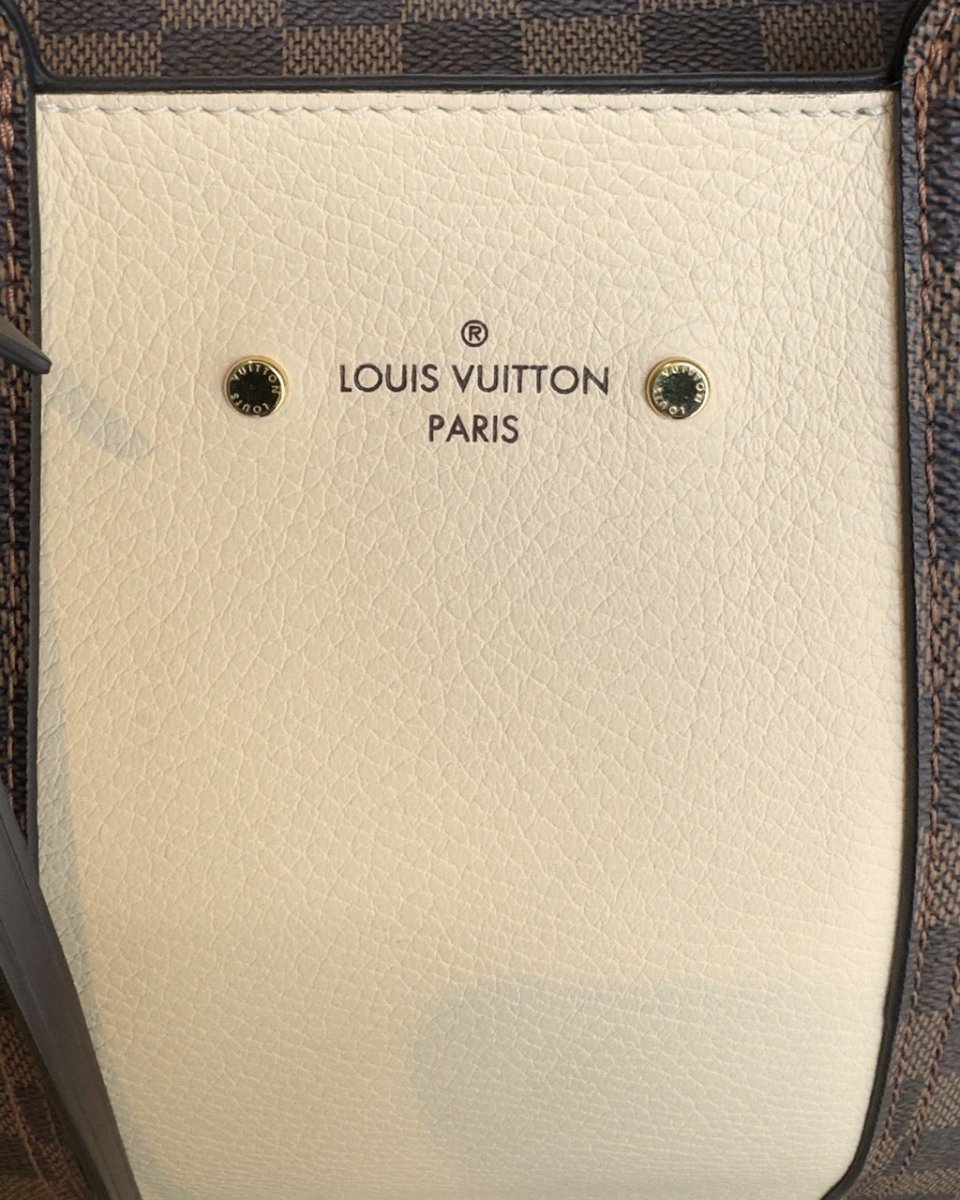 Louis Vuitton - Jersey Tote bag Damier Ebene Crème - Preloved Pieces