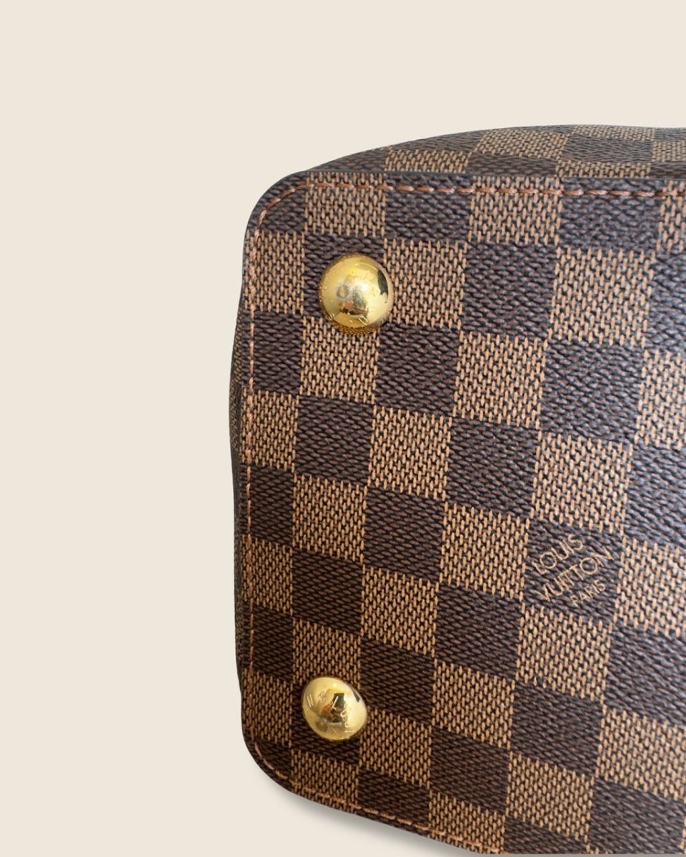 Louis Vuitton - Jersey Tote bag Damier Ebene Crème - Preloved Pieces