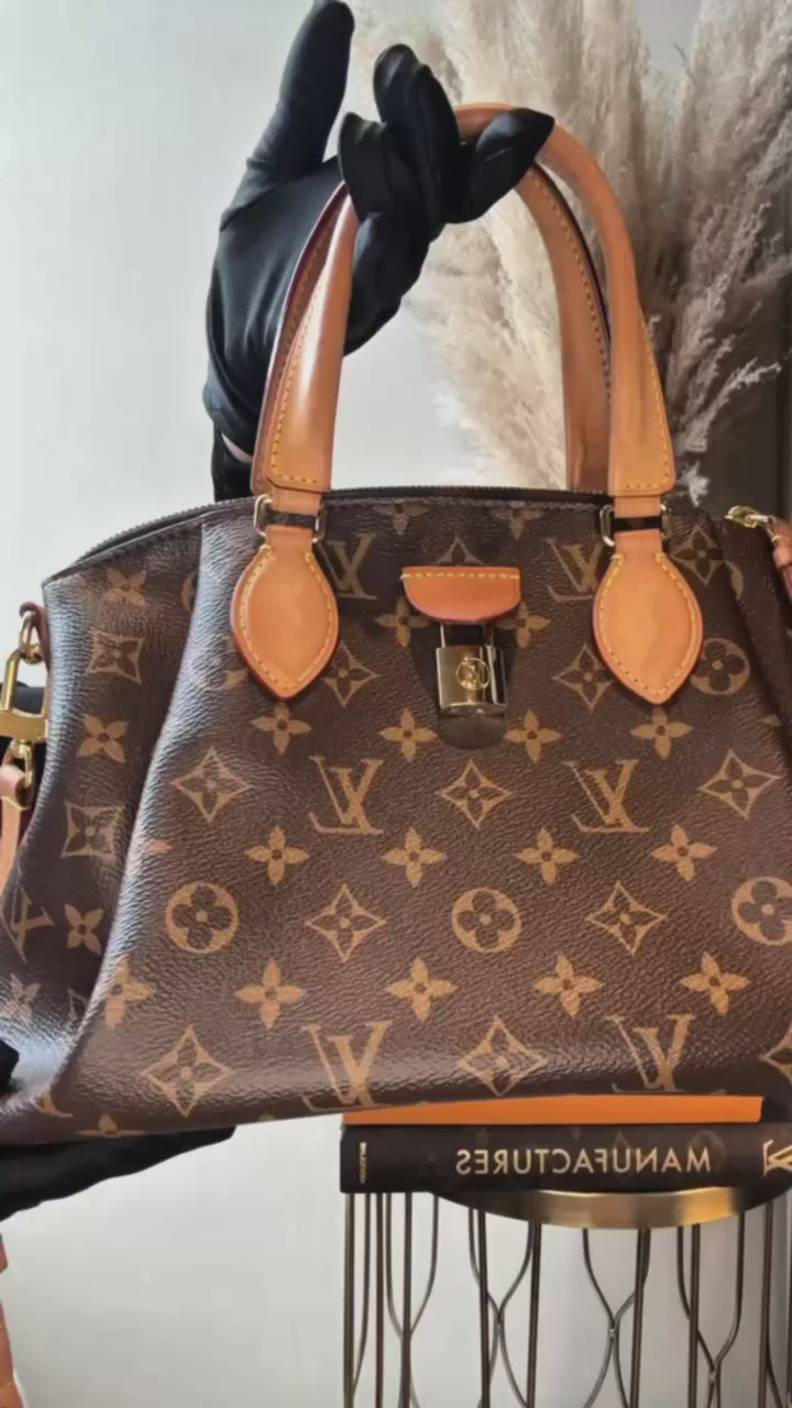 Louis Vuitton Rivoli PM Monogram Bag preloved details